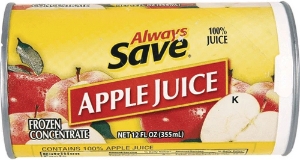 Always-Save_Apple-Juice-frozen package