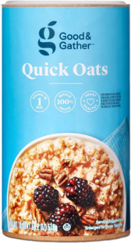 Good-and-Gather_Quick-Oats package