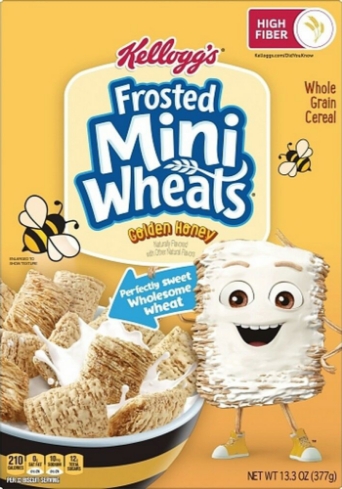 Kellogg's-Mini-Wheats-Cereal-Honey Product