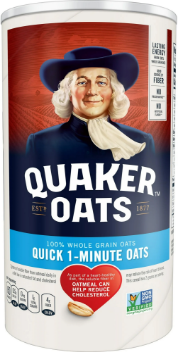 Quaker-Whole-Grain-Oats-Quick-1-Minute-Instant-Oats Package