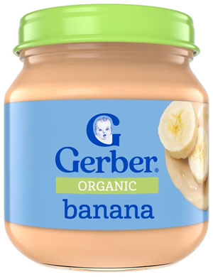 gerber organics banana